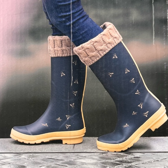Serra Tall Rain Boots Ladies Size 8 NWT - Picture 1 of 12